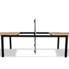 Communal Reclaimed Teak Outdoor Extension Dining Table by Harmonia Living