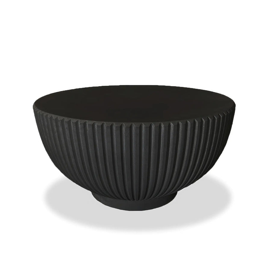 Current Round Coffee Table - Onyx by Harmonia Living