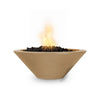 24" Round Concrete Cazo Fire Bowl by The Outdoor Plus