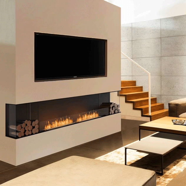 EcoSmart Fire Flex Bay Bioethanol Fireplace Insert