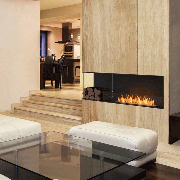 EcoSmart Fire Flex Left Corner Bioethanol Fireplace Insert