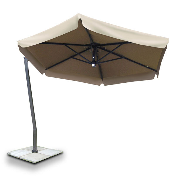 FIM Umbrellas C05 10.5' Hexagonal Cantilever Umbrella