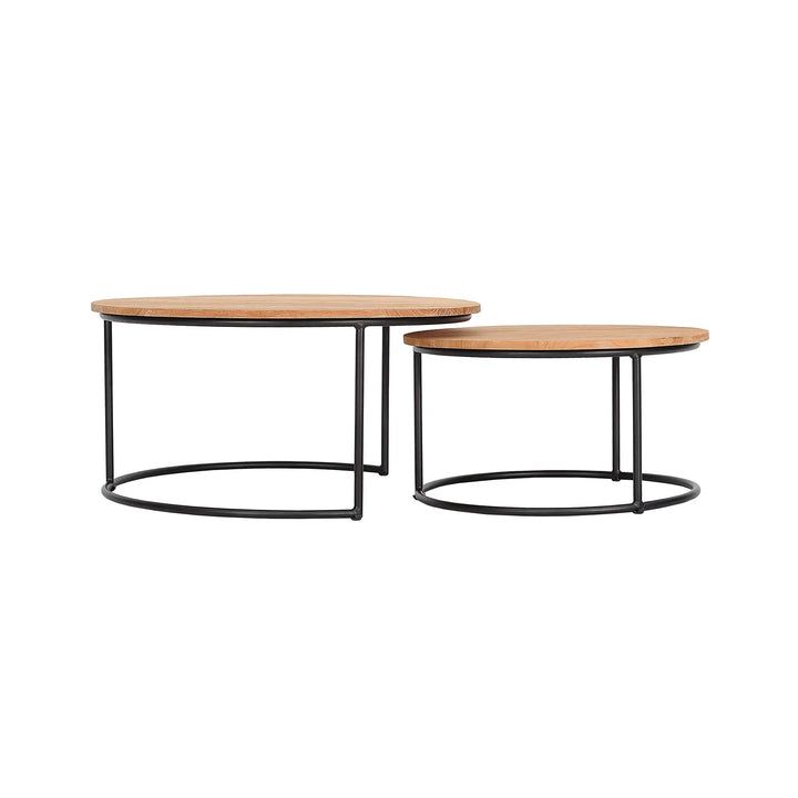 Finn 2 Piece Nesting Coffee Tables Set by Harmonia Living