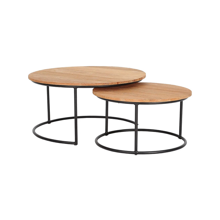 Finn 2 Piece Nesting Coffee Tables Set by Harmonia Living