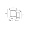 Finn 2 Piece Nesting End Tables Set by Harmonia Living