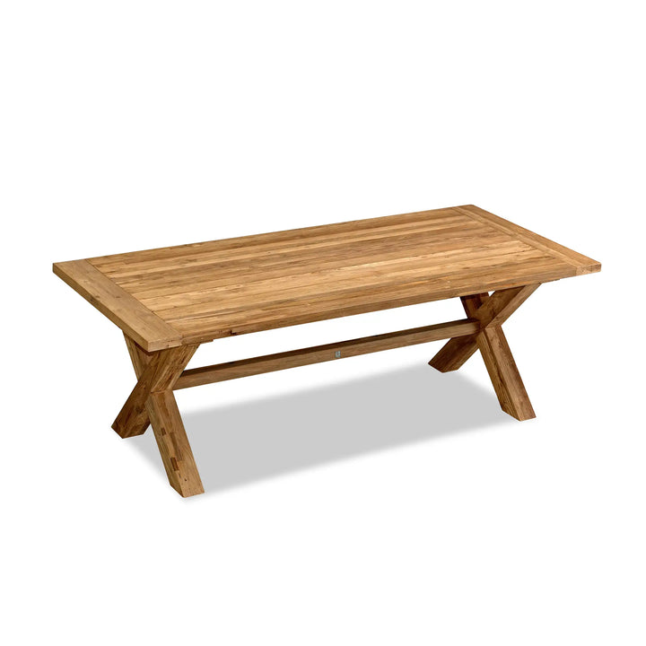 Fields 8 Seat Reclaimed Teak Outdoor Dining Table by Harmonia Living