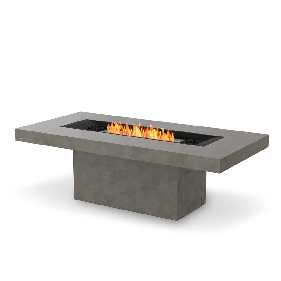 EcoSmart Fire Gin 90 Dining Height Fire Table