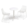 Ace 3 Piece Dining Matte White Set by Harmonia Living