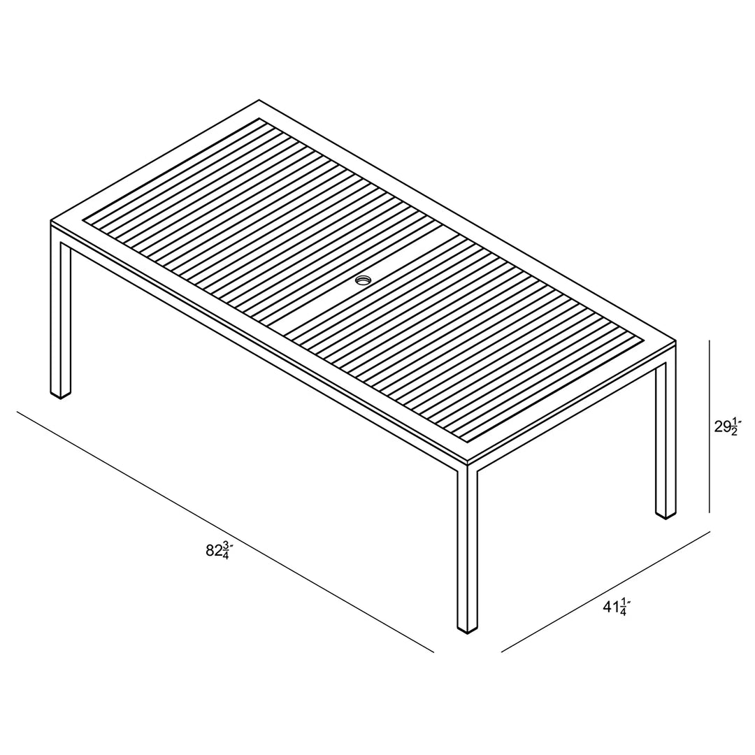 Arbor 8-Seater Rectangular Dining Table