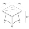 Arbor End Table by Harmonia Living