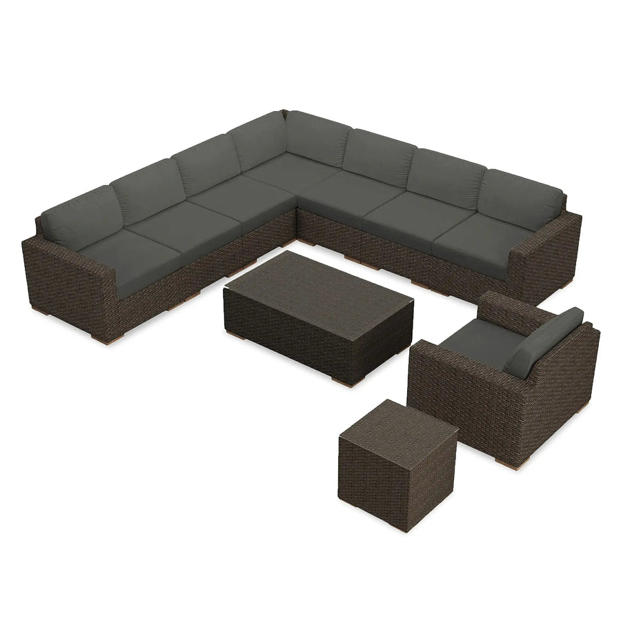 Arden 10 Piece Club Chair Sectional Set by Harmonia Living