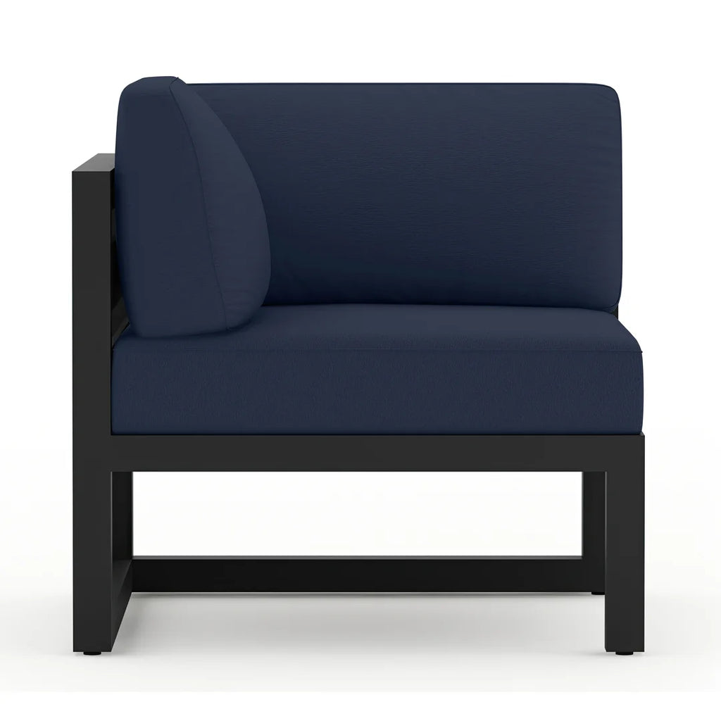 Harmonia Living Avion Aluminum Corner Section - Black - Spectrum Indigo
