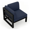 Harmonia Living Avion Aluminum Corner Section - Black - Spectrum Indigo