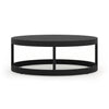 Avion Round Coffee Table - Black by Harmonia Living