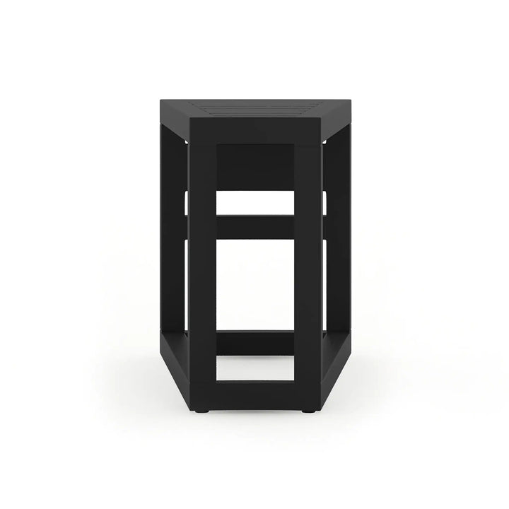 Avion Wedge End Table - Black by Harmonia Living