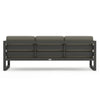 Harmonia Living Avion Aluminum Sofa - Slate - Canvas Charcoal