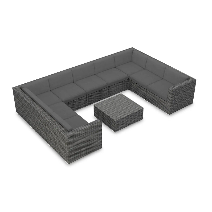 District 10 Piece Surround Sectional Set by Harmonia Living