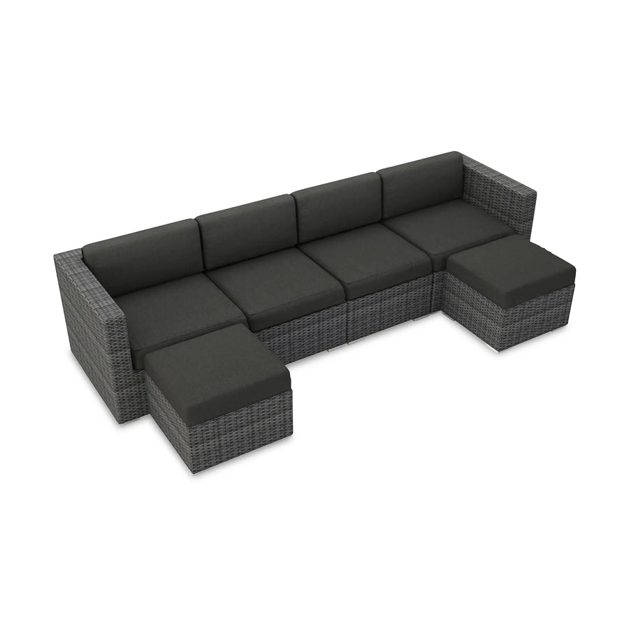 District 6 Piece Sectional Set by Harmonia Living