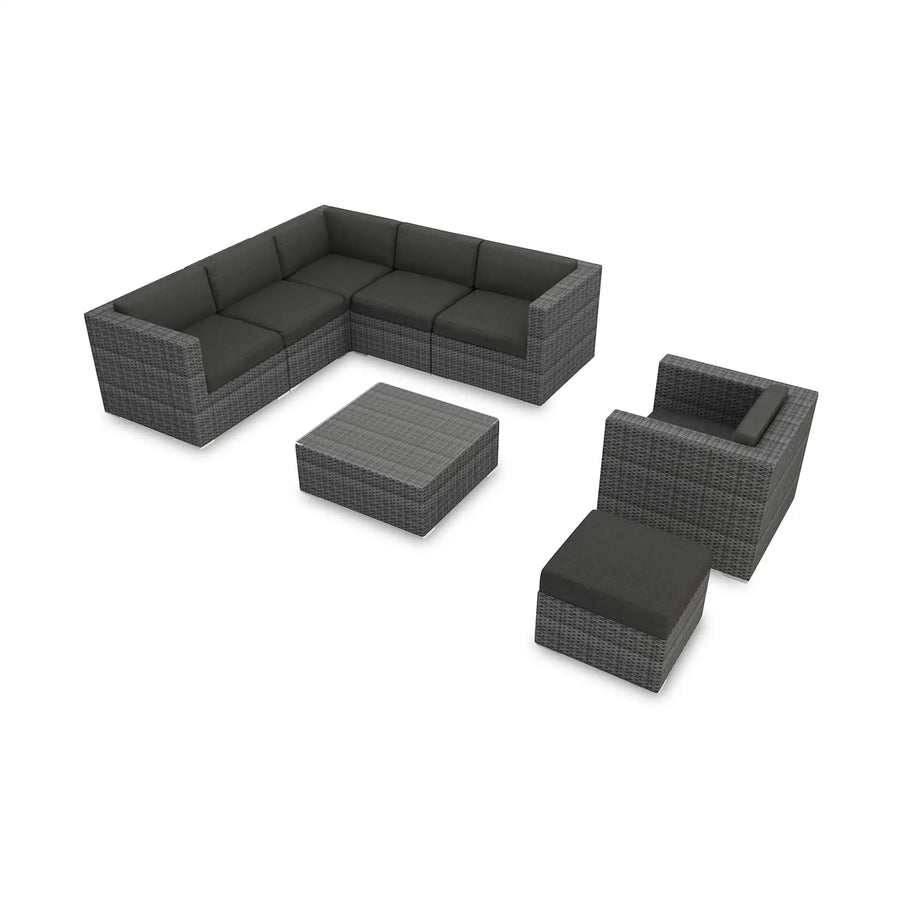 District 8 Piece Sectional Set by Harmonia Living