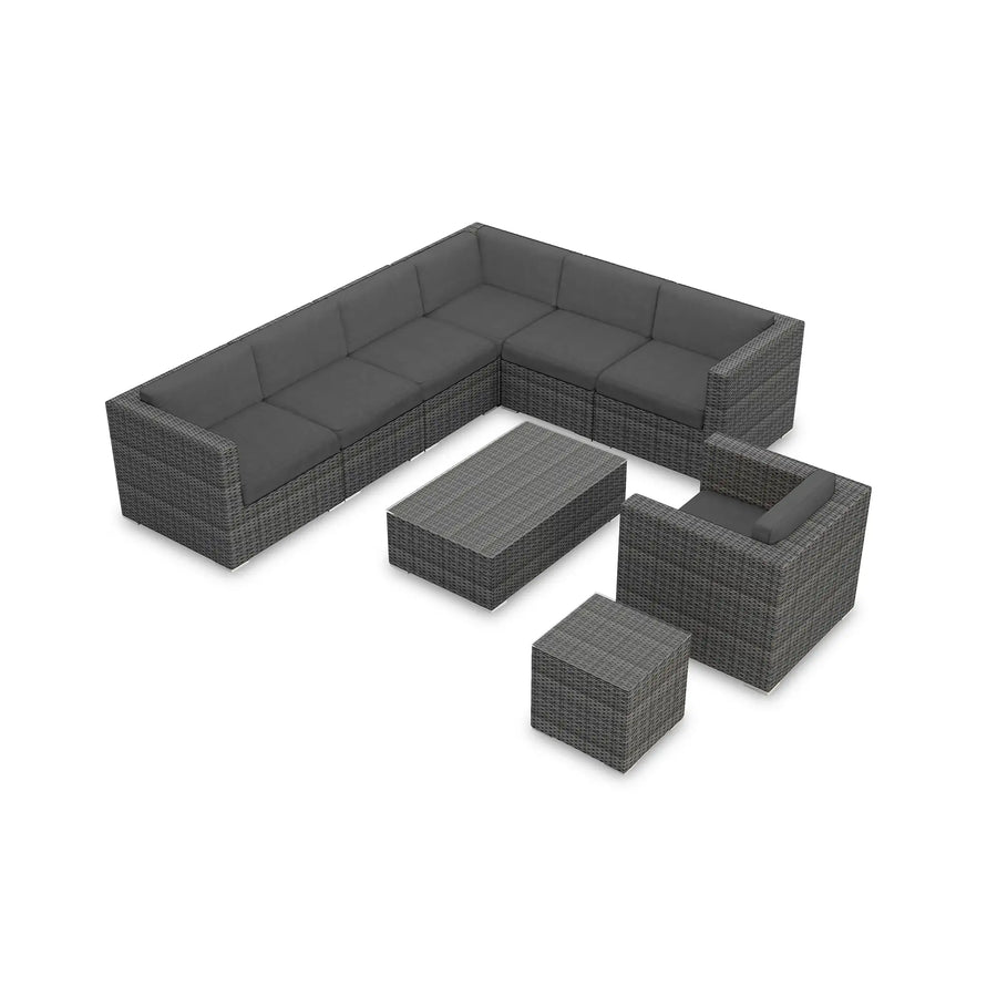 District 9 Piece Sectional Set by Harmonia Living
