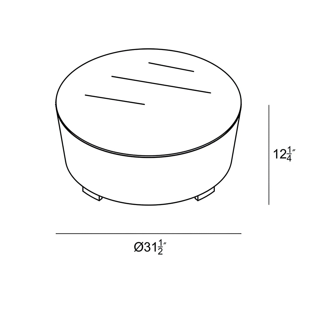 District Round Coffee Table by Harmonia Living