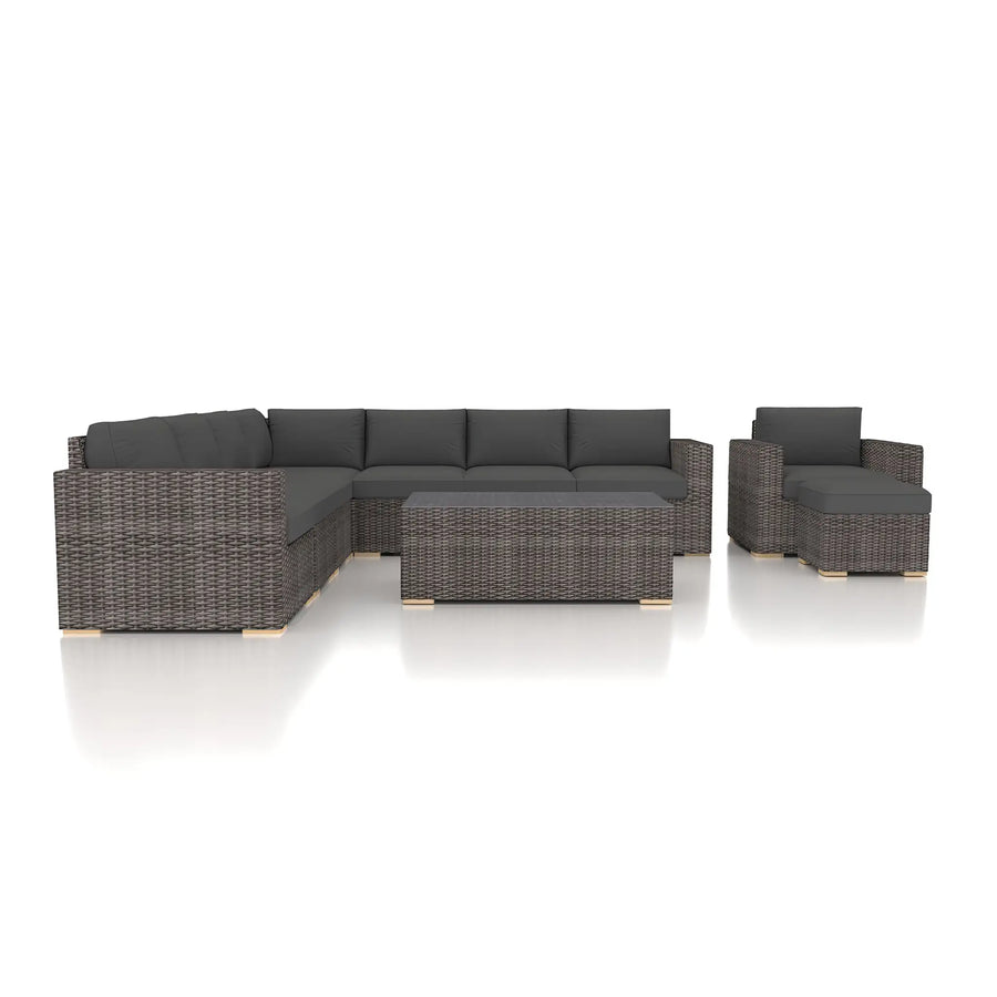 Dune 10 Piece Club Chair Sectional Set by Harmonia Living