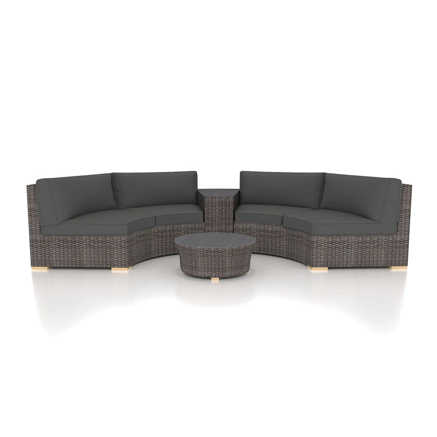 Dune 4 Piece Curve Sectional Set by Harmonia Living