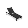 Lift 3 Piece Chaise Lounge Set - Black by Harmonia Living