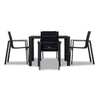 Lift 5 Piece Dining Set - Black by Harmonia Living