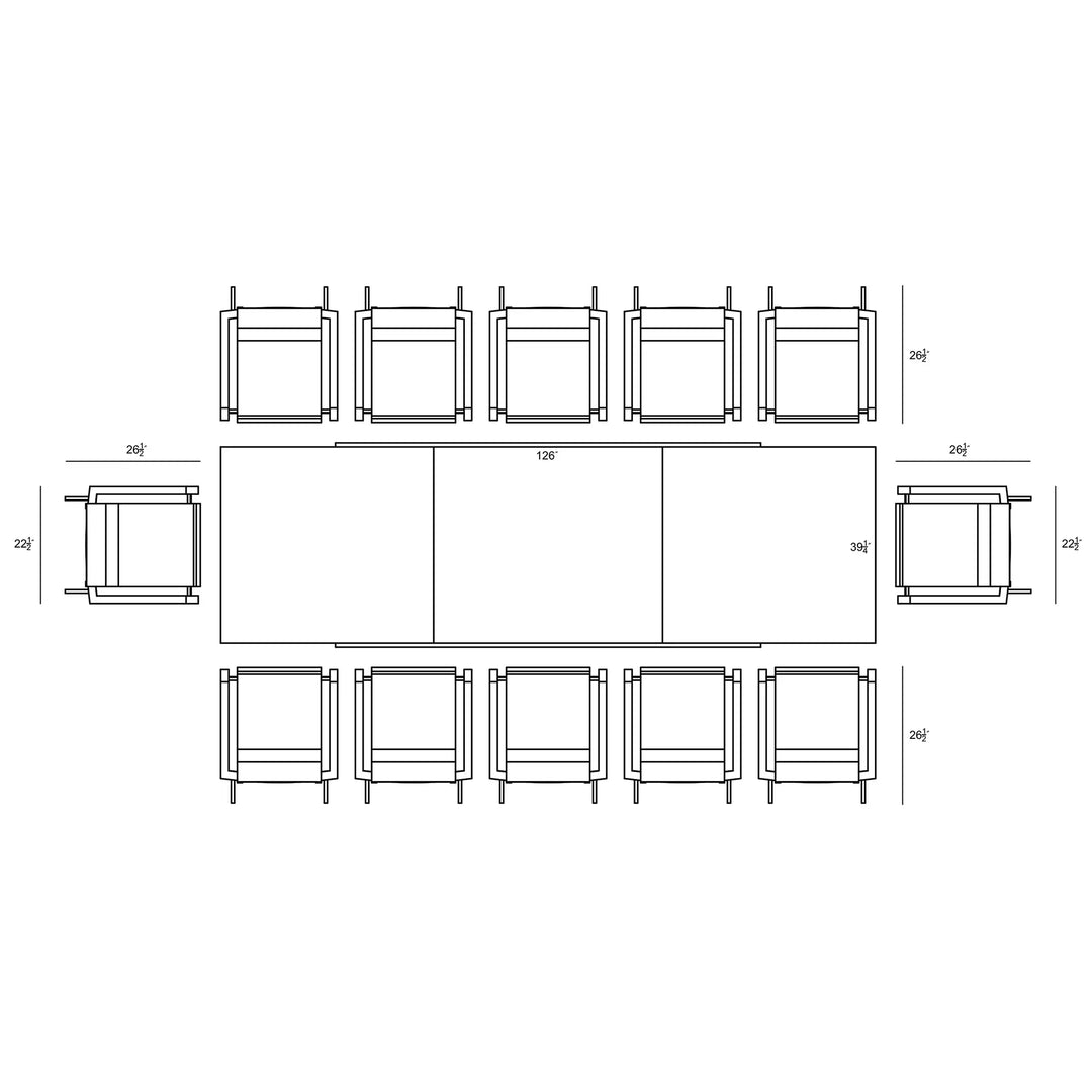 Lift 13 Piece Extendable Dining Set by Harmonia Living