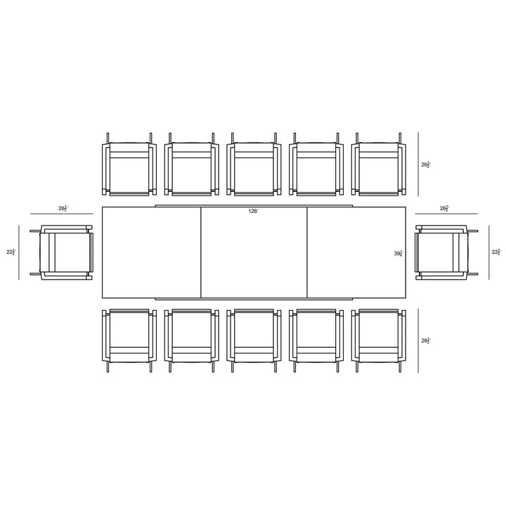 Lift 13 Piece Extendable Dining Set by Harmonia Living