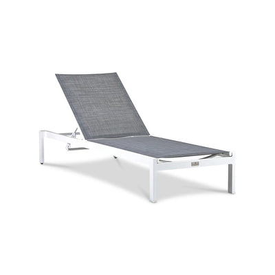 Lift Reclining Chaise Lounge - White (set of 2) by Harmonia Living