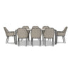 Parlor 9 Piece Dining Set - Slate by Harmonia Living