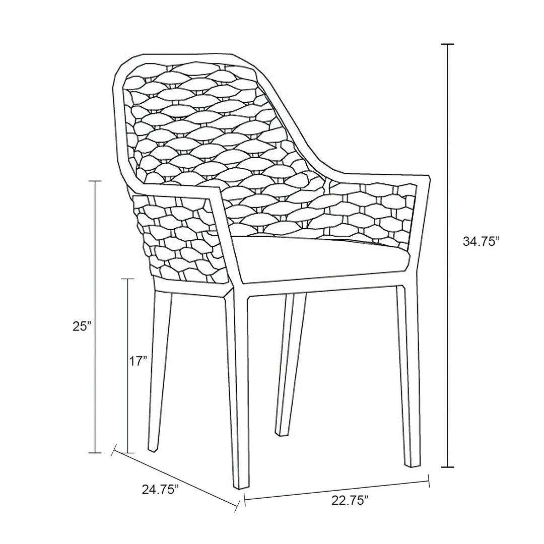 Parlor Dining Chair - Slate by Harmonia Living