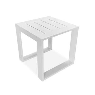 Portal End Table - White by Harmonia Living