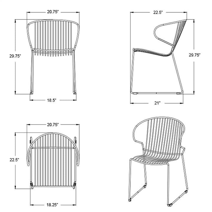 Sammy Dining Chair by Harmonia Living