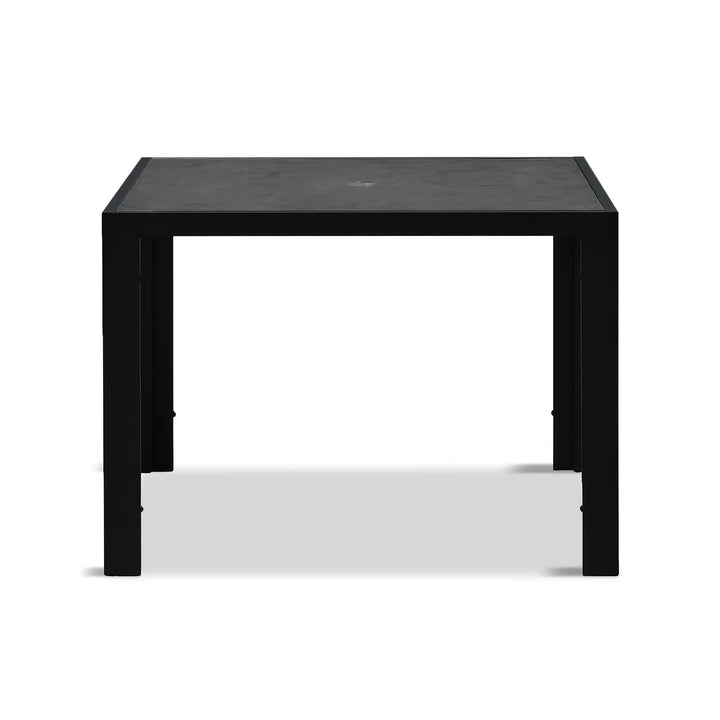 Staple 4-Seater Square Dining Table - Black by Harmonia Living