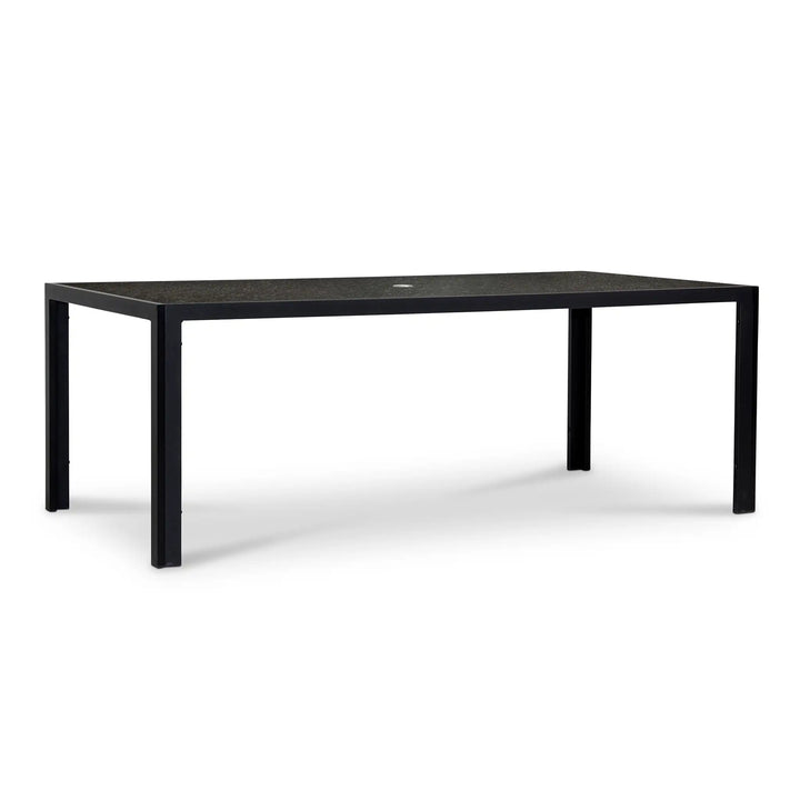 Staple 8-Seater Rectangular Dining Table - Black by Harmonia Living