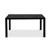 Staple 8-Seater Square Dining Table - Black by Harmonia Living