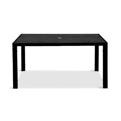 Staple 8-Seater Square Dining Table - Black by Harmonia Living