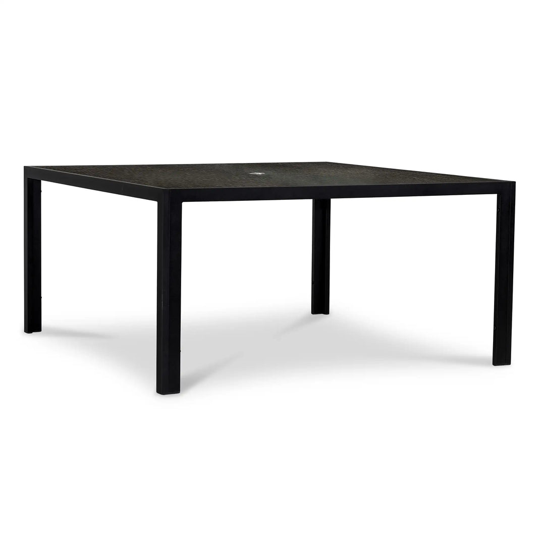 Staple 8-Seater Square Dining Table - Black by Harmonia Living