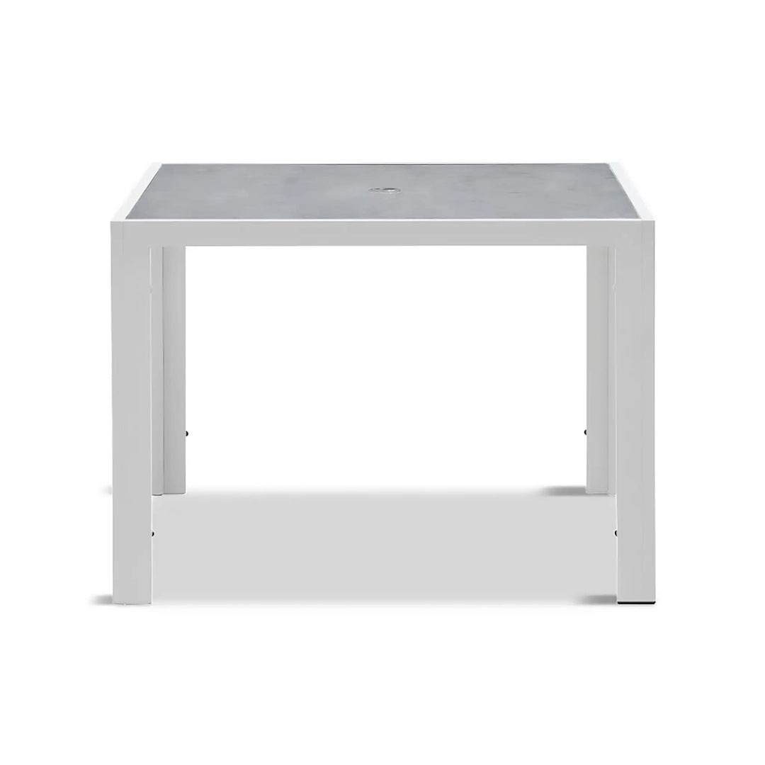 Staple 4-Seater Square Dining Table - White by Harmonia Living