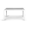 Staple 8-Seater Square Dining Table - White by Harmonia Living