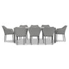 Tailor 9 Piece Dining Set - Slate by Harmonia Living