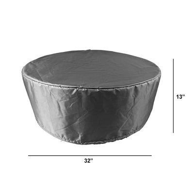Weather X Cover For Round Coffee Table by Harmonia Living