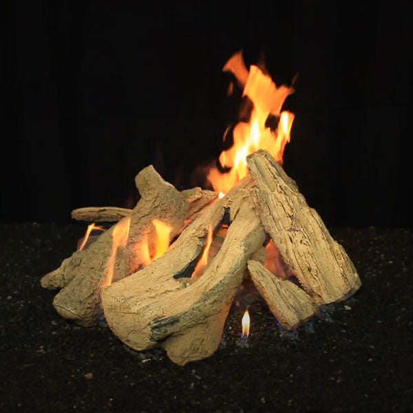 Hargrove Premium Products Wilderness Split Gas Fire Pit Logs