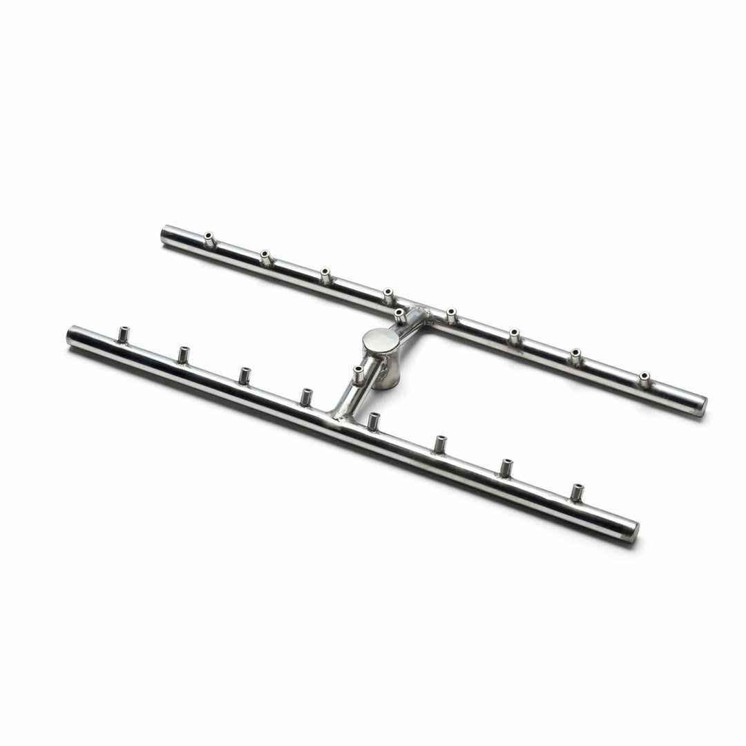 HPC Fire Inspired Torpedo H-Burner made from durable 304 stainless steel, designed for gas fire pits to produce powerful, uniform flames.