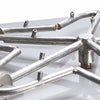 Detailed close-up of the flat Torpedo Penta burner arms by HPC Fire, showing the high-efficiency gas ports and welded stainless steel tubing / crafted for powerful, consistent flame performance.