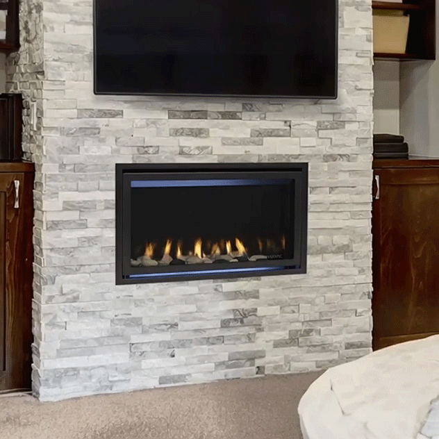 Jade Linear Direct Vent Gas Fireplace