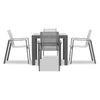 Lift Classic 4 Seat Dining Set - Slate by Harmonia Living